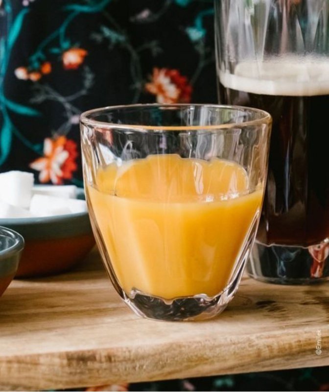 Bicchiere Boudoir La Rochere da 250 ml, elegante bicchiere in vetro pressato