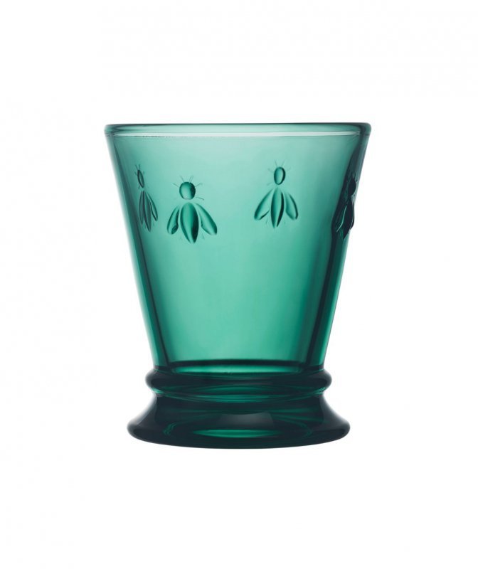 La Rochere Bee bicchiere smeraldo 250 ml Elegante bicchiere in vetro pressato