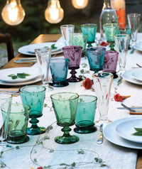 La Rochere Bee set di 4 eleganti bicchieri in vetro pressato