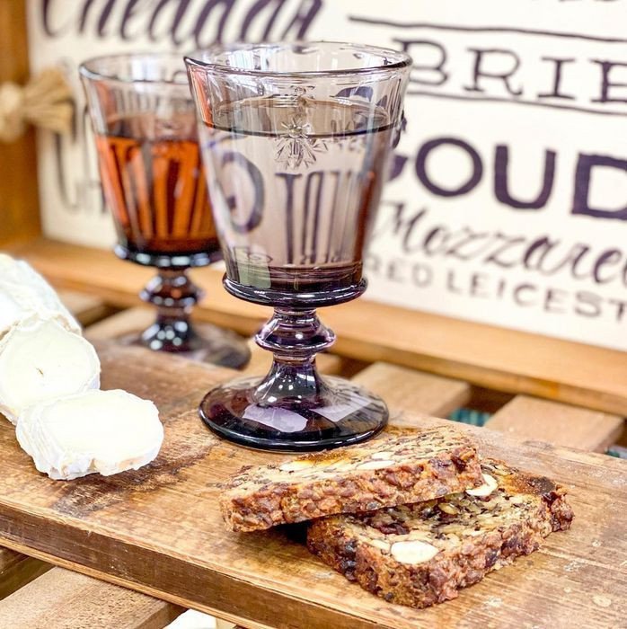 La Rochere Bee set di 4 eleganti bicchieri in vetro pressato