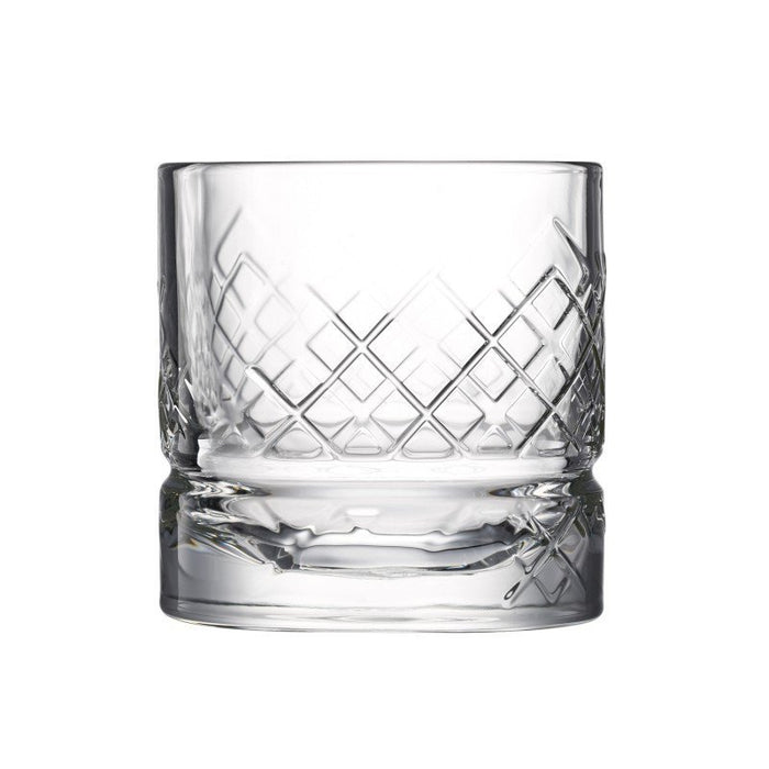 Bicchiere da whisky La Rochere Dandy da 300 ml, elegante bicchiere quadrato