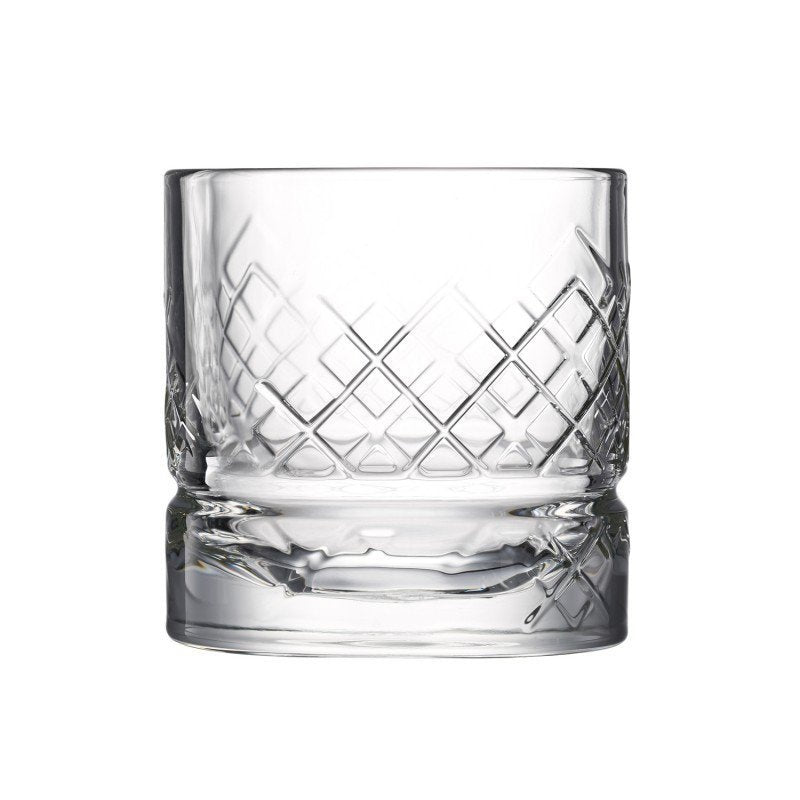 Bicchiere da whisky La Rochere Dandy da 300 ml, elegante bicchiere quadrato