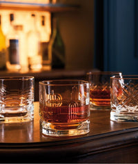 Bicchiere da whisky La Rochere Dandy da 300 ml, elegante bicchiere quadrato