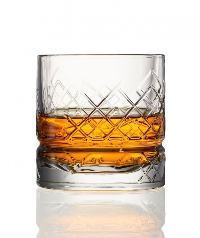 Bicchiere da whisky La Rochere Dandy da 300 ml, elegante bicchiere quadrato