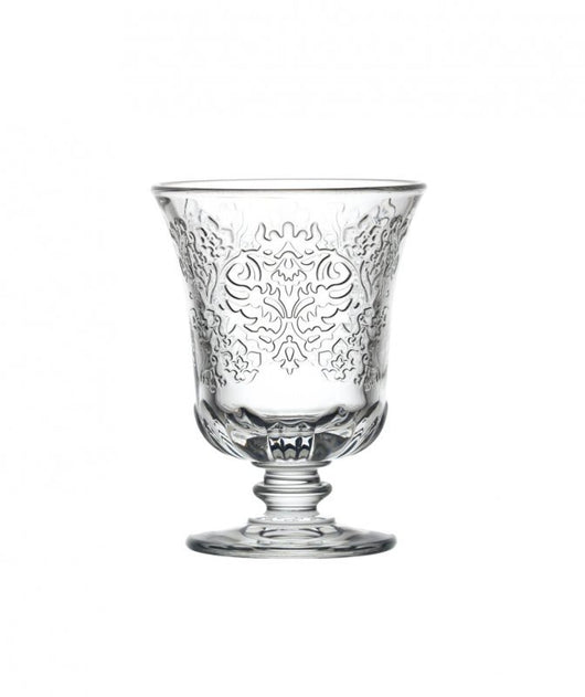 Bicchiere da bibita pressato floreale La Rochere Amboise da 220 ml