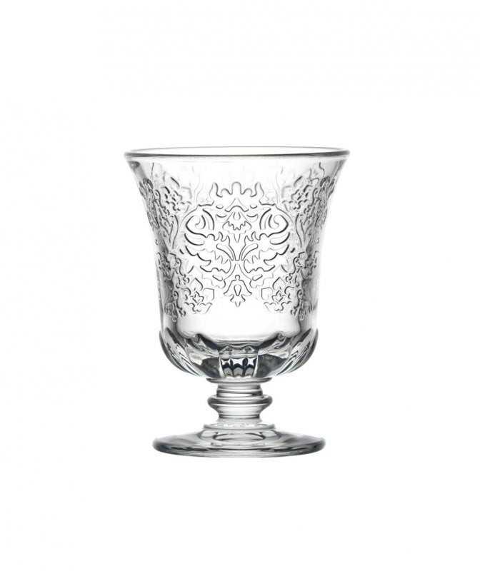 Bicchiere da bibita pressato floreale La Rochere Amboise da 220 ml