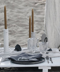 Bicchiere da bibita pressato floreale La Rochere Amboise da 220 ml