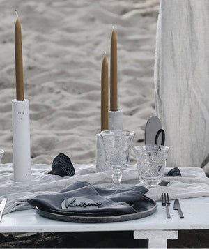 Bicchiere da bibita pressato floreale La Rochere Amboise da 220 ml