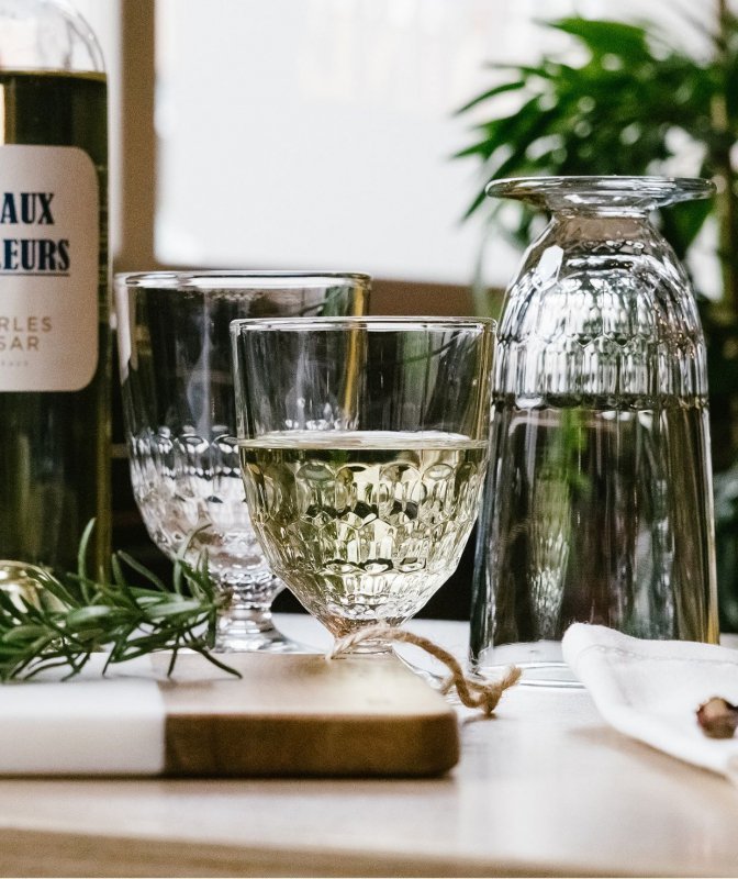 La Rochere Artois Glass 200 ml - Set di bicchieri resistenti a nido d'ape