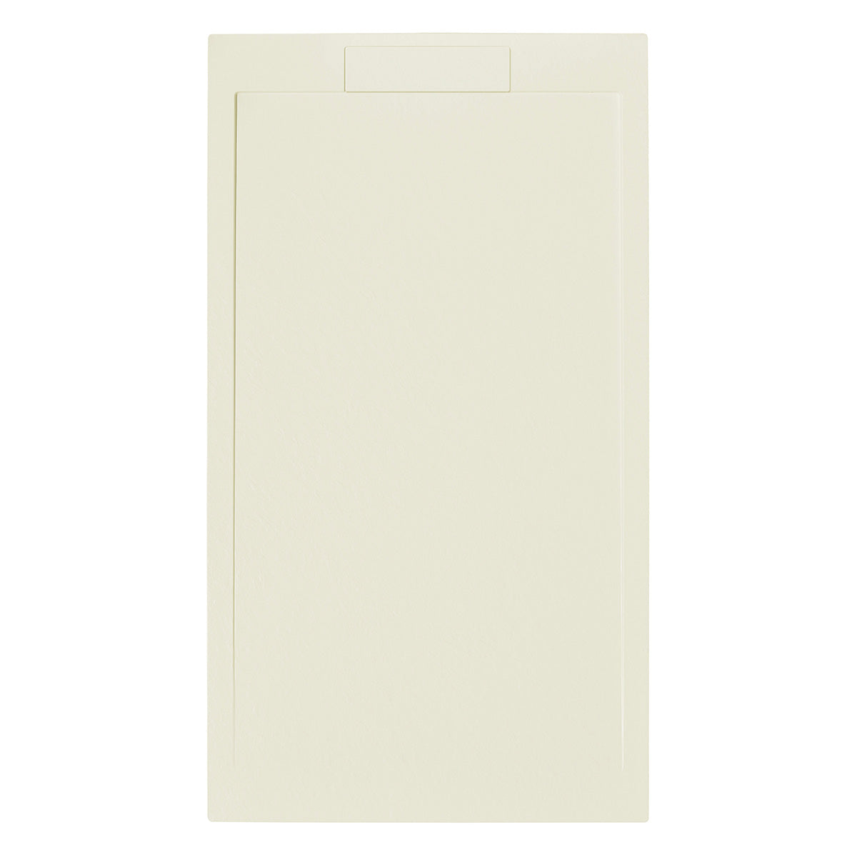 Piatto doccia rettangolare 140x80 cm effetto pietra in marmoresina EUPHORIA beige ATENE