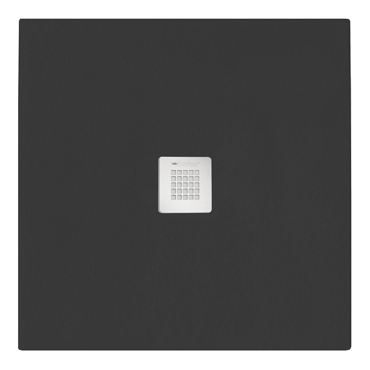 Piatto doccia quadrato 90x90 cm effetto pietra marmoresina STONE Nero Grafite FRANCIA