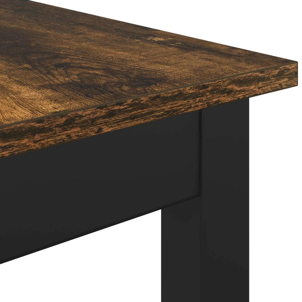 panchina Quercia Fumosa 80 x 35 x 45 cm Legno multistrato CFW6922496