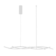 LAMPADARIO LED KINETIC 40W CCT 117XH105CM BIANCA.