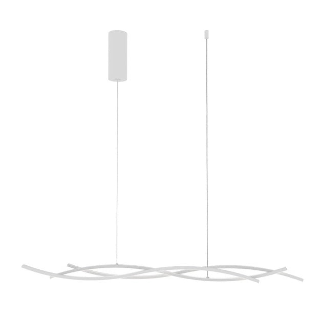 LAMPADARIO LED KINETIC 40W CCT 117XH105CM BIANCA.