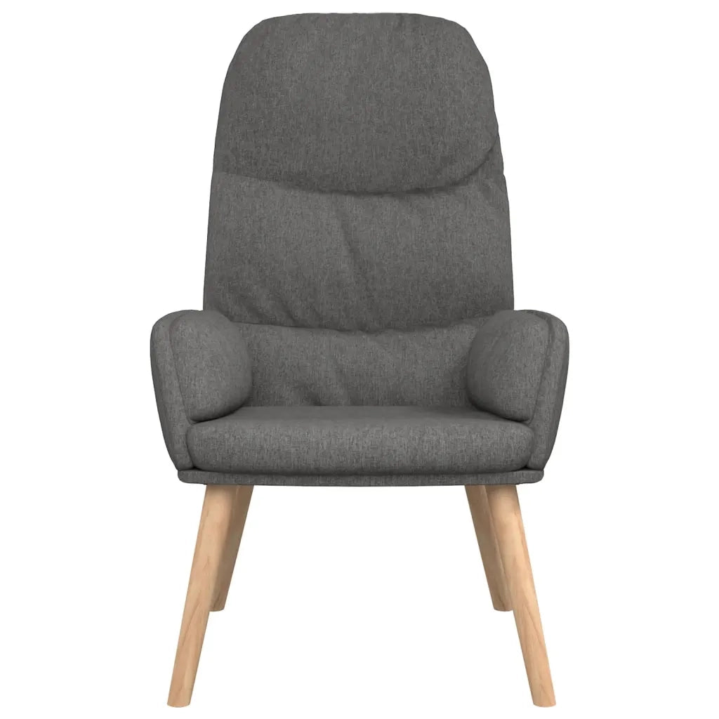 Poltrona Relax Grigio Chiaro in Tessuto 340990