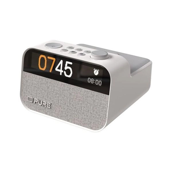 Radiosveglia pure 30104 moment charge cotton white