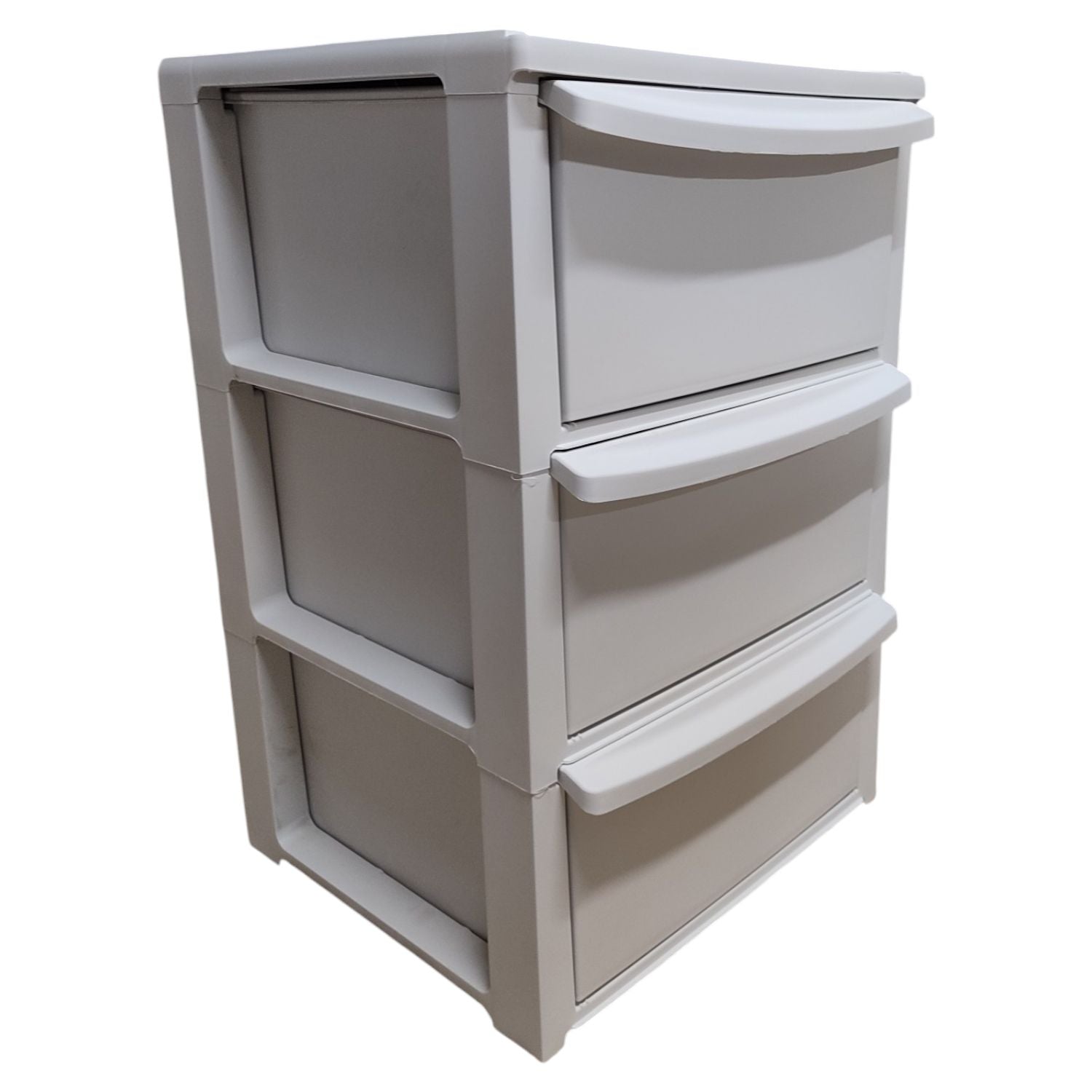 CASSETTIERA IN PLASTICA  3 CASSETTI COLORE BIANCO