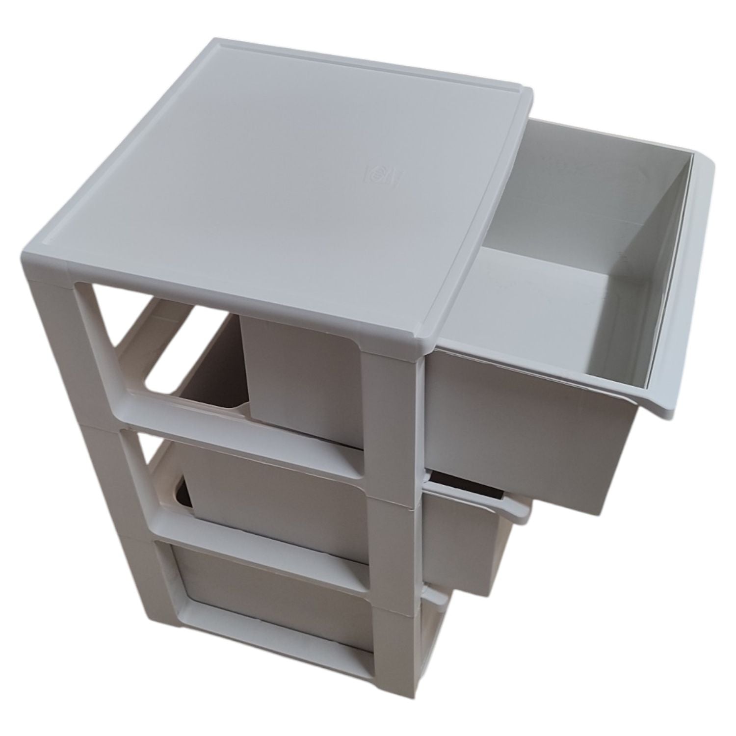 CASSETTIERA IN PLASTICA  3 CASSETTI COLORE BIANCO