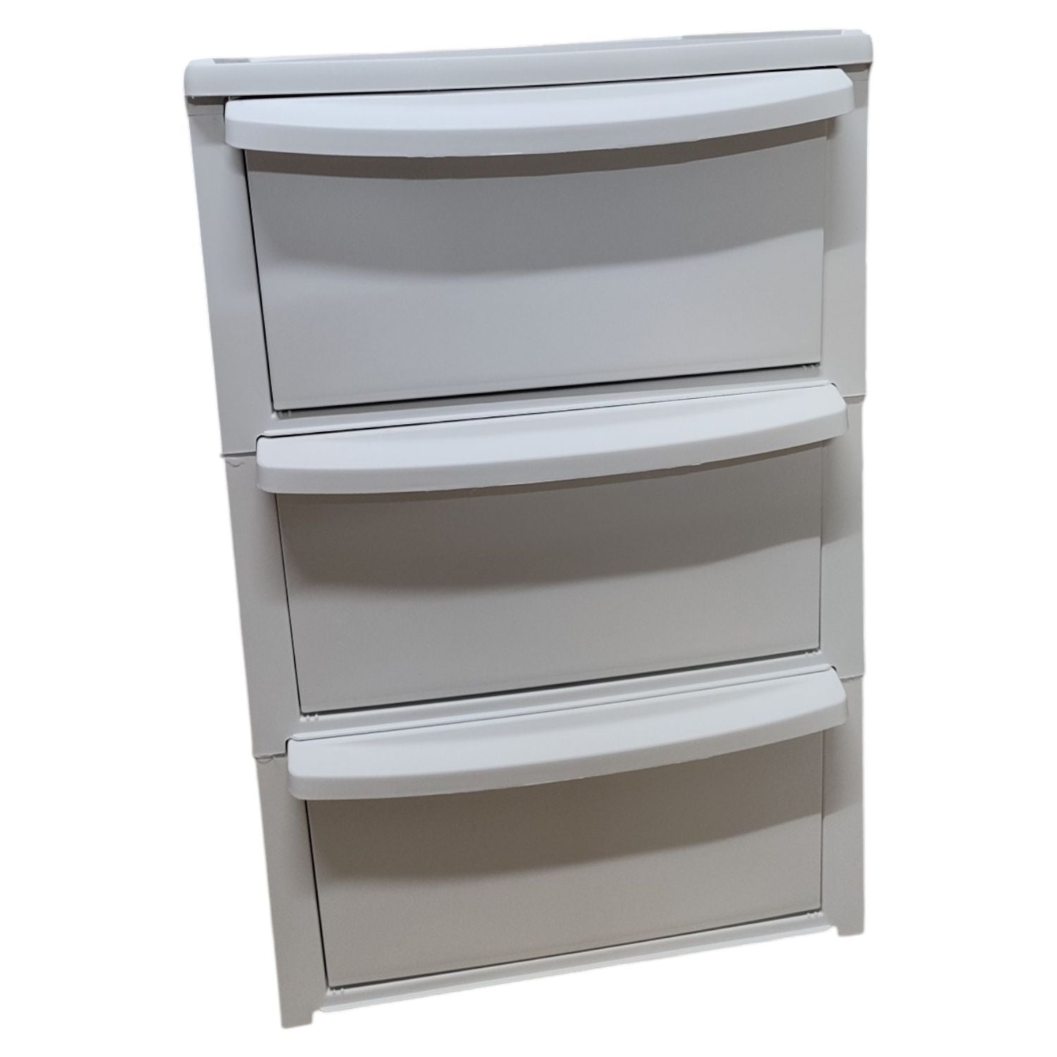 CASSETTIERA IN PLASTICA  3 CASSETTI COLORE BIANCO