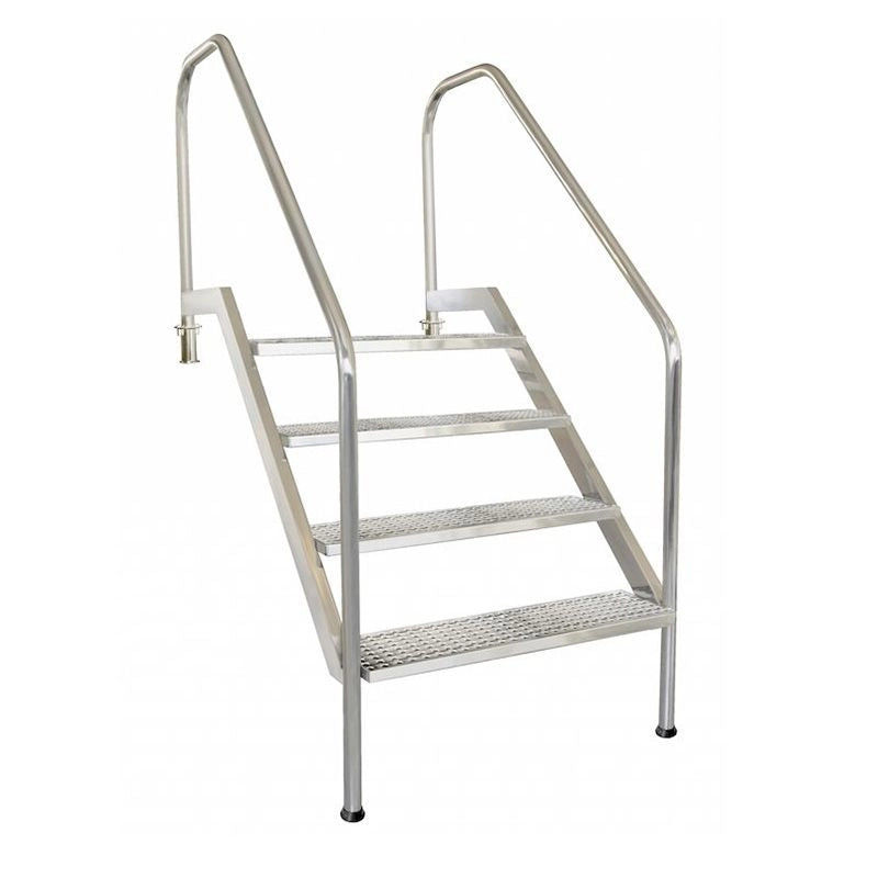 Scala Per Piscina Per Persone Con Mobilità Ridotta Larga 940 Mm, 3 Gradini In Acciaio Inox 316