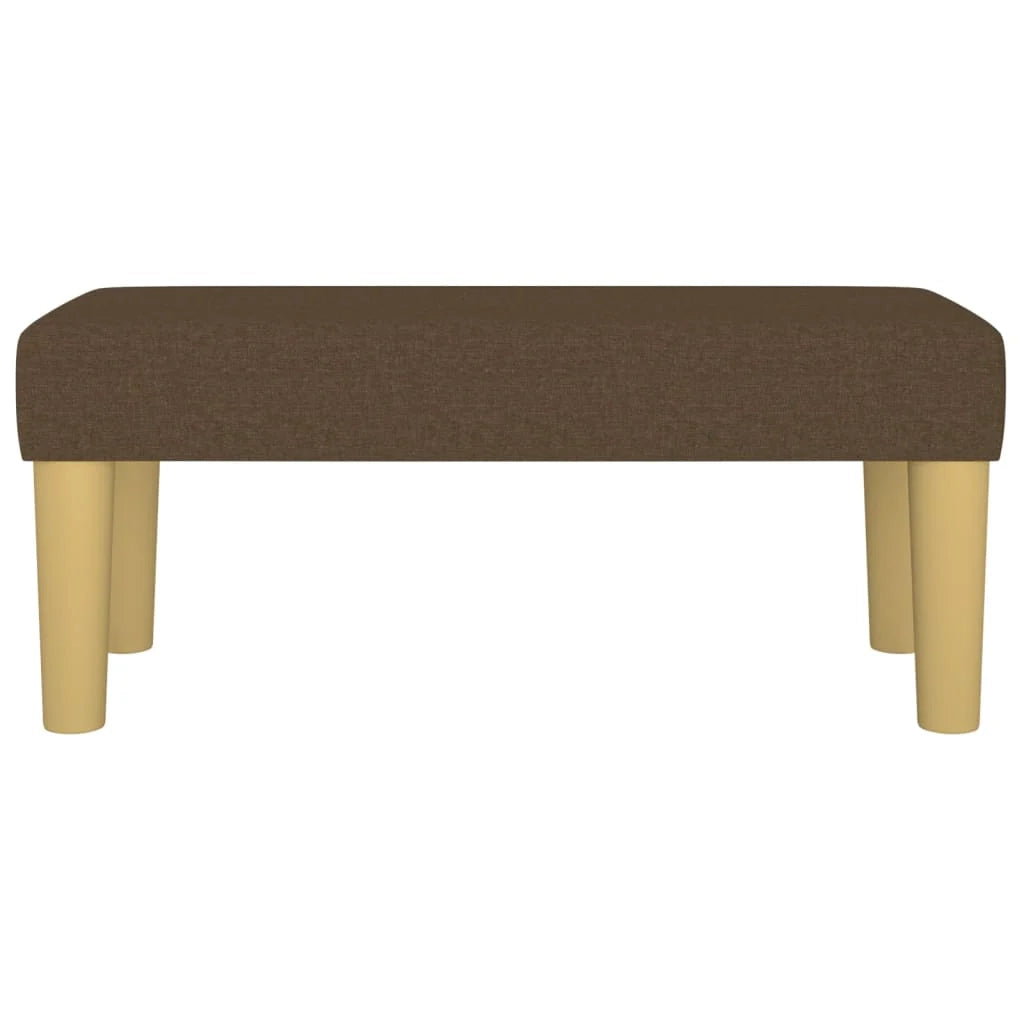 Panca/panca marrone scuro 70 x 30 x 30 cm tessuto 02_0010671