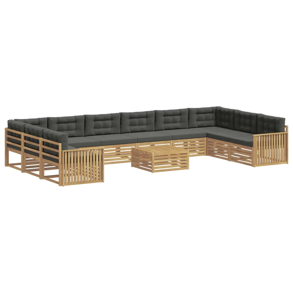 Set divani Legno di Acacia Massello 3391272