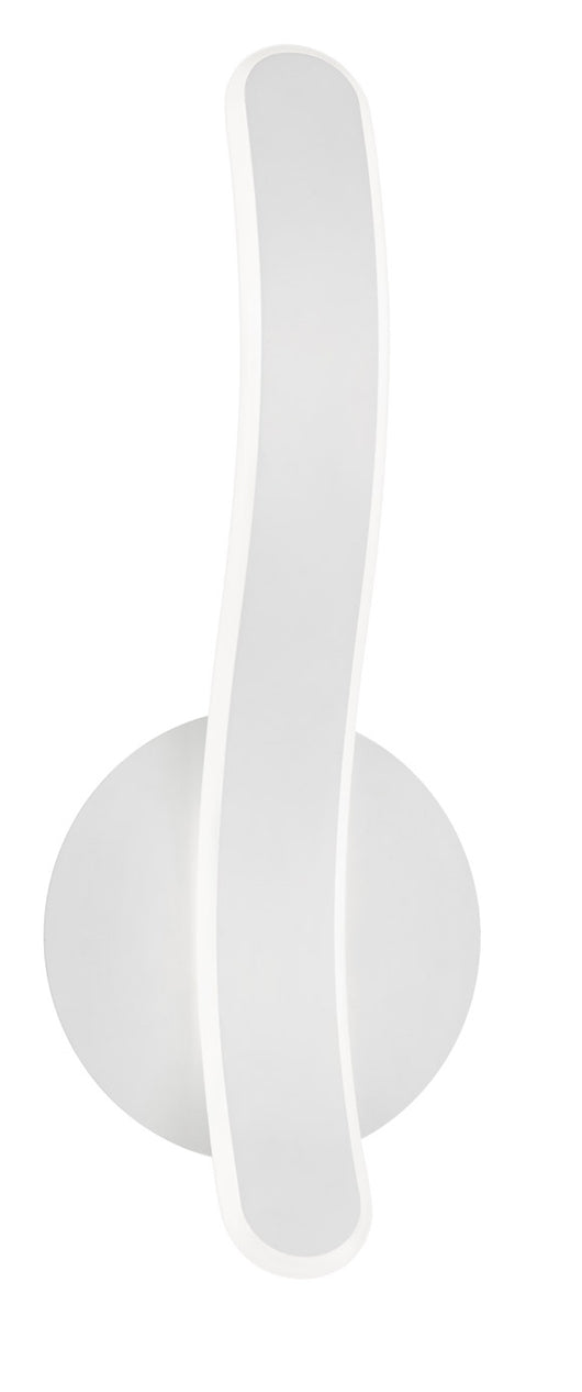 Applique da Interno a LED SMD in Metallo Bianco Opaco