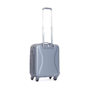 Trolley Valigia Rigido Bagaglio a Mano in ABS 4 TSA Ruote Ravizzoni Infinity Silver
