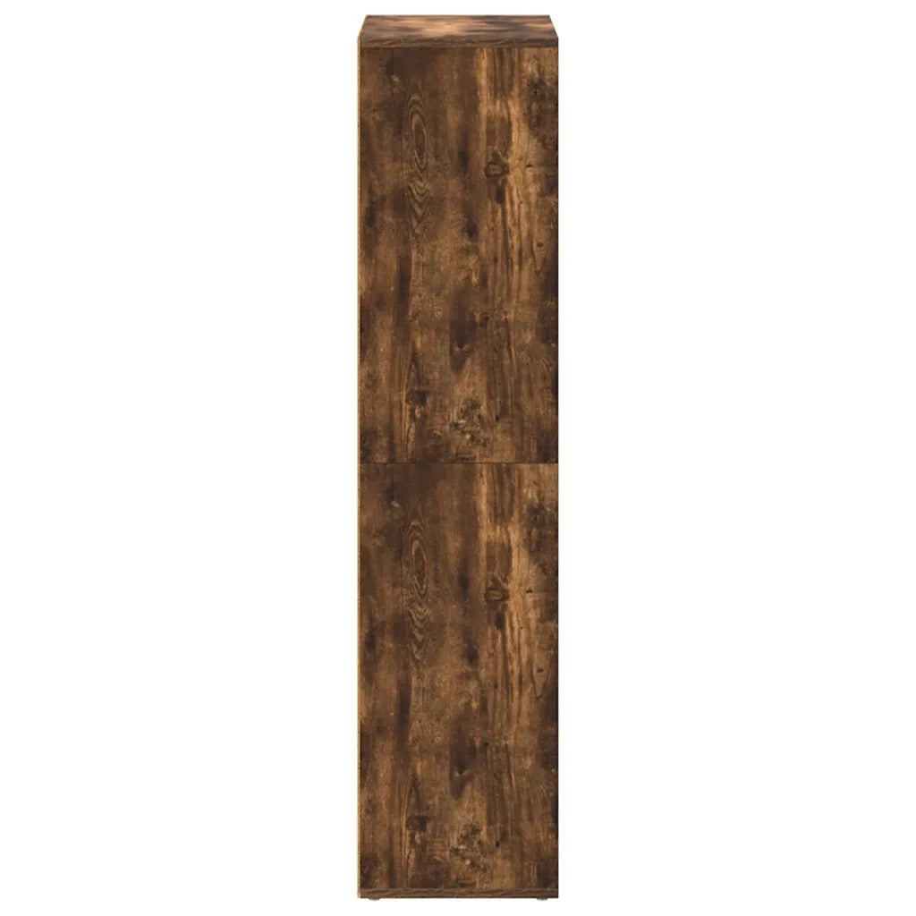 Libreria/Credenza Rovere Fumo 66x30x130 cm in Legno Multistrato cod mxl 20645