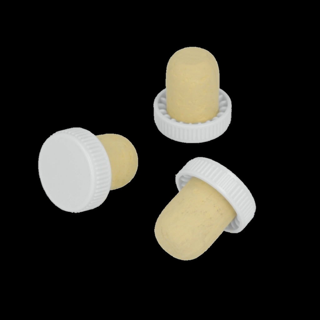 Set 6 Tappi In Sughero Con Testa In Plastica Pp - Metaltex