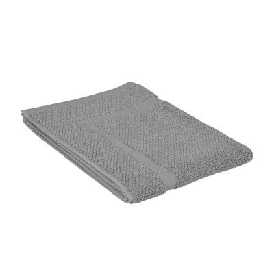 Tappeto scendi doccia 100% cotone colore grigio 45x65 cm