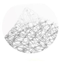 Tappeto antiscivolo per vasca - Modello Lux - Colore Cristallo