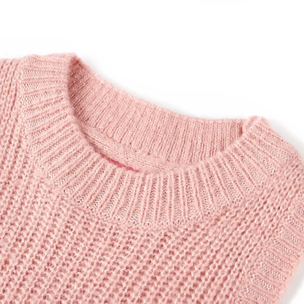 Gilet da Bambina Lavorato a Maglia Rosa Chiaro 92cod mxl 132417