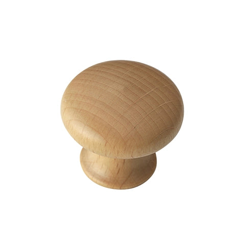 Pomolo in legno - Ø 27 mm. - frassino