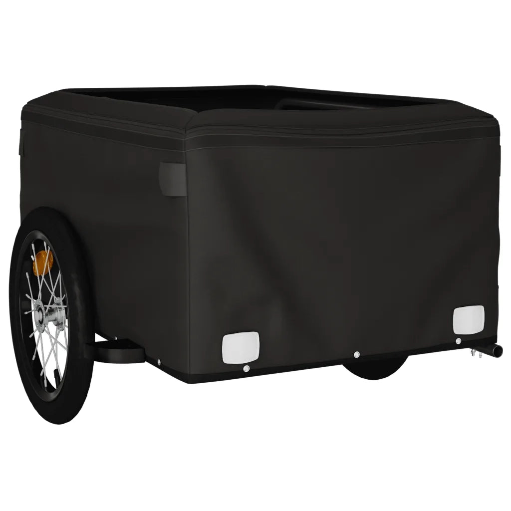 Rimorchio da Bici Nero e Verde 45 kg in Ferro CFW7069013