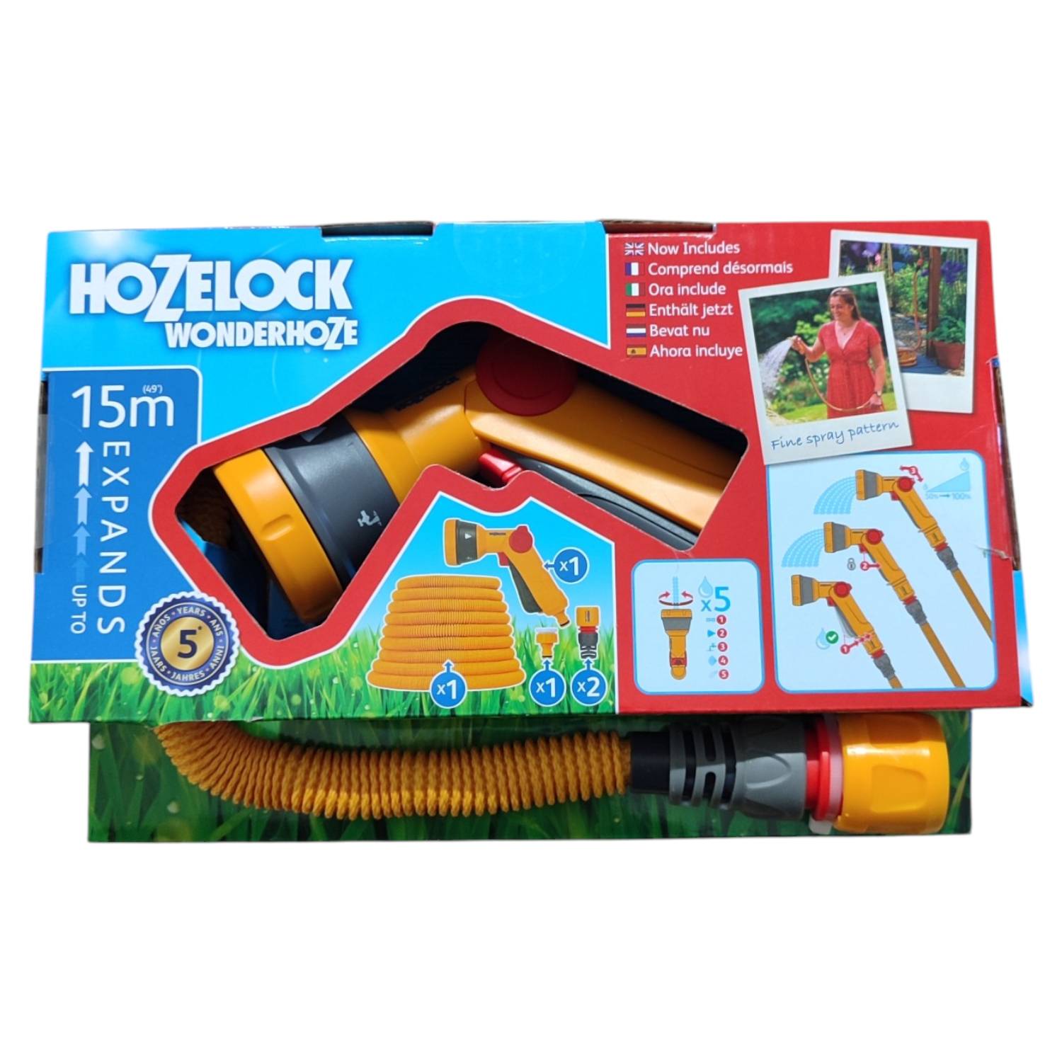 TUBO ESTENSIBILE HOZELOCK FINO A 15M