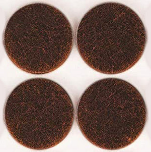 confezione feltrini per sedie marrone d. 20 mm* cod:ferx.17978