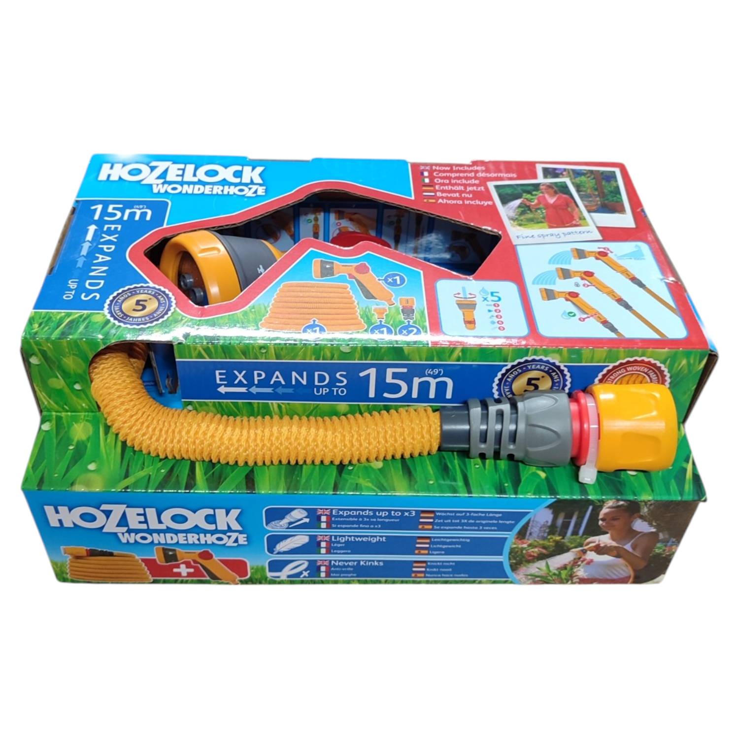 TUBO ESTENSIBILE HOZELOCK FINO A 15M