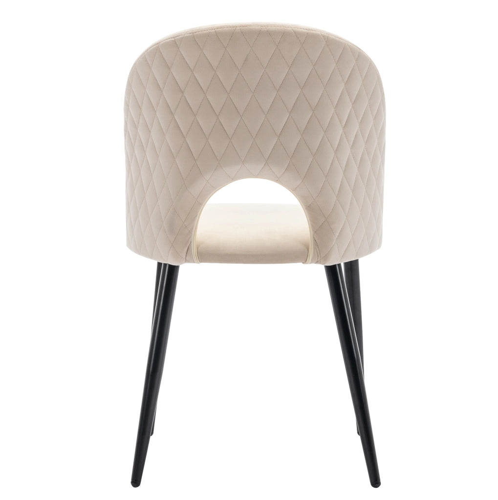 Set da pranzo 140x80 cm con piano effetto marmo; in velluto beige