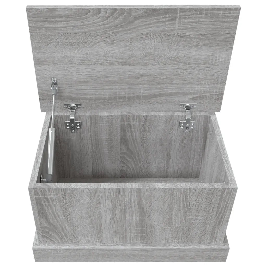 Contenitore Grigio Sonoma 50x30x28 cm Legno Multistrato 816502