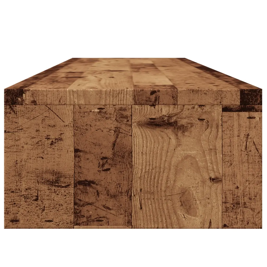 Supporto per Monitor Legno Antico 100x24x13cm Legno Multistrato 855824