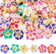 Fiori di Hawaii in forma di corona 3D - 80 pezzi - 2 mm di diametro