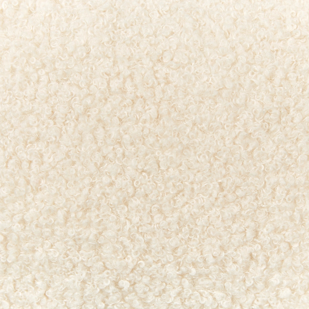 Cuscino moderno in tessuto peluche beige 172 x 14 cm accessorio decorazione divano