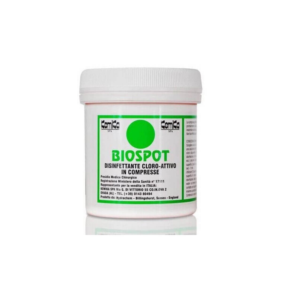 Biospot Cloroattivo 650 g 200 cpr Compresse Effervescenti Disinfettanti | Kemika