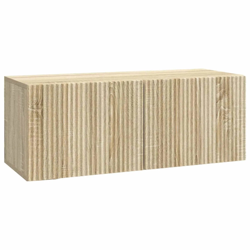 Mobile Porta TV da Muro Rovere Sonoma 78,5 x 31 x 30 cm
