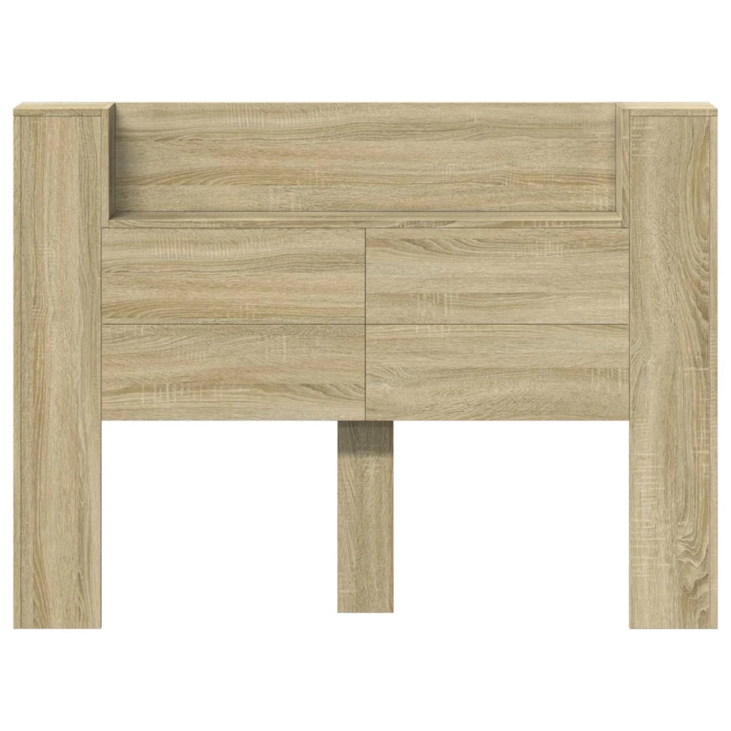 Testiera Letto Rovere Sonoma Legno ingegnerizzato