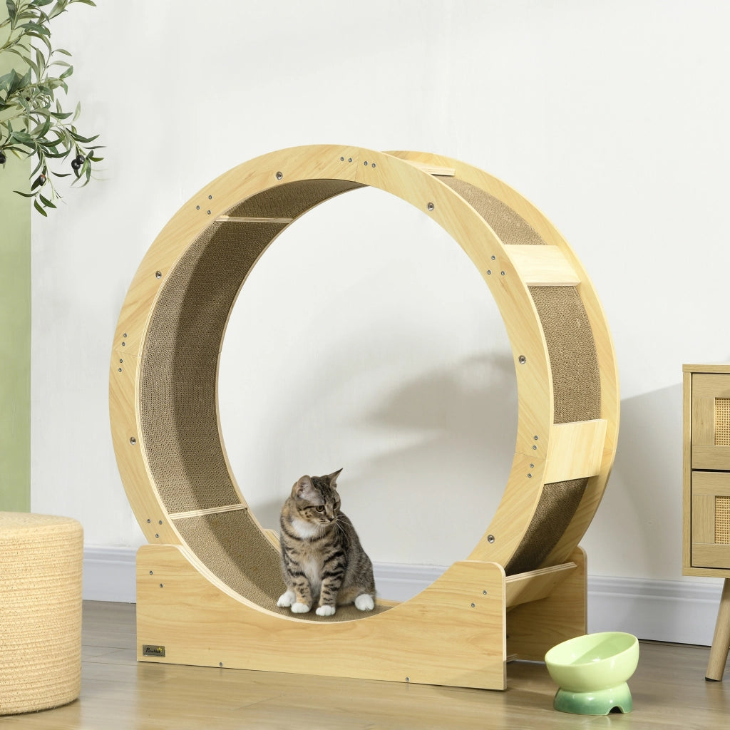 Ruota per gatti ¨C zephmum ¨C diametro 91 cm naturale