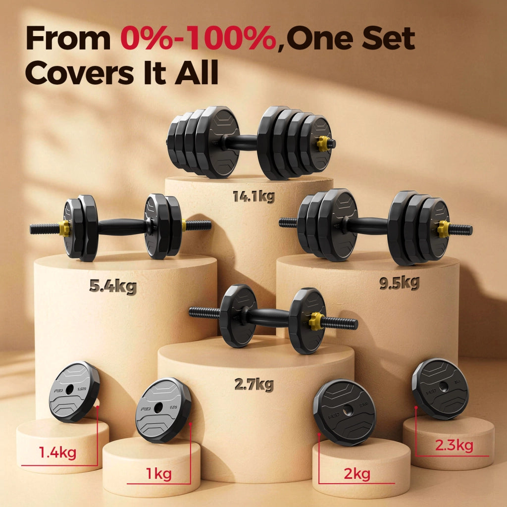 Set manubri regolabili ¨C Zephmum ¨C 48/60/68/88 lbs