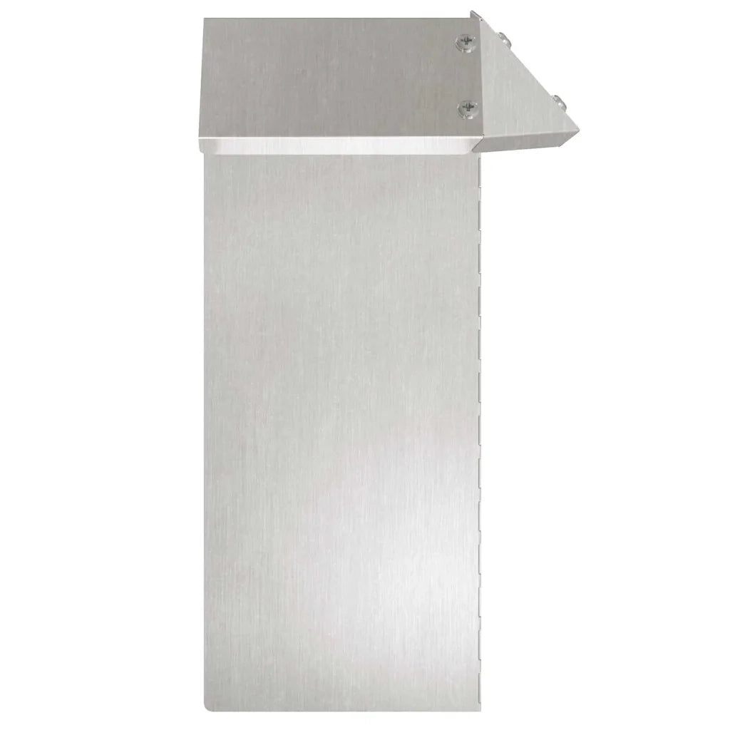 Recinto per lumache 4 pz Argento 13,5 x 13,5 x 25 cm CFW7197445