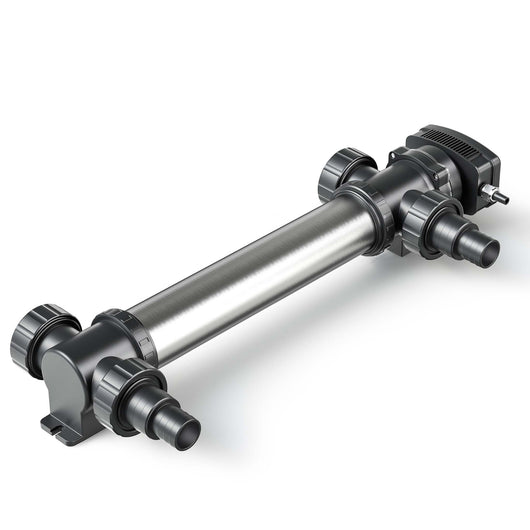 CUV-755 Chiarificatore UVC per laghetti acciaio inox 55W Sterilizzatore